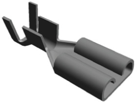 Konektor płaski Żeński 4.75 x 0.51mm długość 16.1mm Izolacja: Nieizolowane Cyna