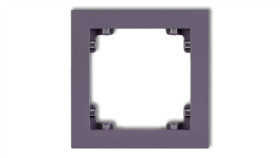 Deco Ramka Pojedyncza Deco Pastel Matt Wrzosowy 50Dr-1