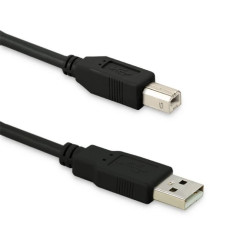Qoltec Kabel USB 2.0 A męski B męski 0.5m