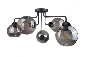 Lampa sufitowa nowoczesna 5xE27 COSMO BLACK