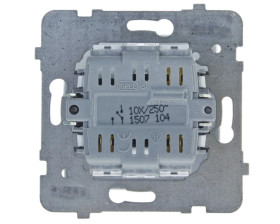 KARO Łącznik kontrolny z podświetleniem srebrny perłowy ŁP-12SS/m/43