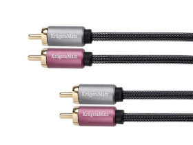 Kabel 2RCA-2RCA 3.0m Kruger&Matz