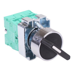 Techna PtecMetSN2F 2 Position Metal Selector Switch 10A 2NO