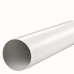 Kanał okrągły o średnicy 160 i długości 700mm wykonany z tworzywa biały ROHR160-700