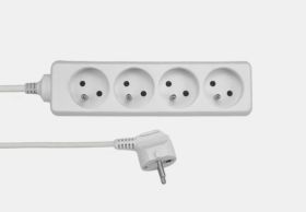 Przedłużacz z uziemieniem 4*o 5m EPS-405 7275