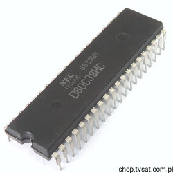 UPD80C39HC MCU 8-Bit NoRAM DIP40 NEC BULK
