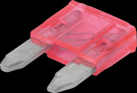 FKS flat fuse (mini), 4 A, pink
