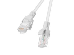 Kabel krosowy patchcord U/UTP kat.5e 30m szary