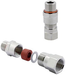 Weidmüller 1187650000 Dławnica kablowa z uszczelnieniem, z odciążnikiem (reduktorem naprężeń) 2 1/2" NPT stal nierdzewna