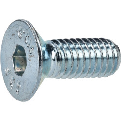 R-TECH 337397 M6 X 16 Hex Socket Countersunk Screws Steel BZP - Pack Of 100