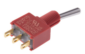 Przełącznik Wł.-(wł.) SPDT RS PRO Płytka drukowana długość przełącznika 12.7mm