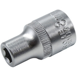 Faithfull FAISOC128Q Hex Socket 1/2in Drive 8mm