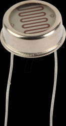 PGM1200-MP LDR, 250mW, 2..5kOhm, 560nm, 250VDC, ØLED: 12mm