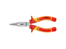 Szczypce wydłużone proste 180 mm 1000V CrV polerowane 01-224 TOPEX