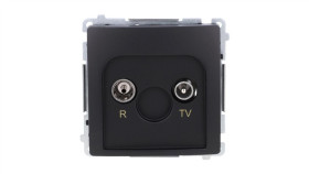 Simon Basic Gniazdo Antenowe R-Tv Końcowe, Separowane (Moduł), 1X Wejście:...