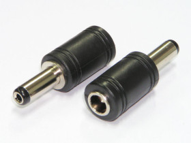 Adapter wtyk DC 1.0/3.8 na gniazdo DC 2.1/5.5