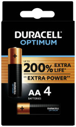 Baterie Duracell Mignon Optimum 4er