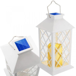 Lampa Solarna Ogrodowa LED Stojąca LIRIO 2 IP44 Wisząca Latarenka LUMILED