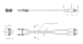 Przewód czujnik-siłownik