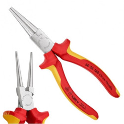 Szczypce chwytające wydłużne 160mm płaskie izolowane VDE 1kV dla elektryka KNIPEX 30 36 160