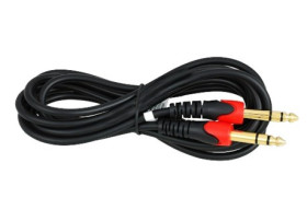 PRZEWOD 2*WTYK 6,3 STEREO 3,0M