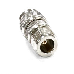 Adapter koncentryczny UHF N, męski - żeński 50Ω