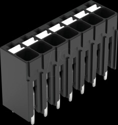 2086-1107 THR PCB terminal block, push-button, 1.5 mm², 7-pin