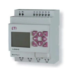 Przekaźnik programowalny 24V DC 8/4 we/wy przekaźnikowych LOGIC-12HR-D 004780002