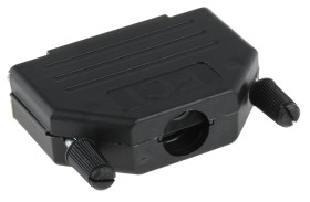 Osłona tylna D-Sub 25 -pinowe Tworzywo sztuczne Proste Amphenol Communications Solutions B