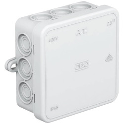 OBO Bettermann 2000342 Junction Box 85x85mm 12 Cable Inserts 8-14mm