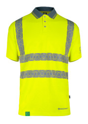 ENVIROWEAR RECYCLABLE HI-VIS POLO SHIRT