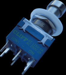 FC7106 Pushbuttons, ON-(ON), 2CO, 250 V AC / 2 A.