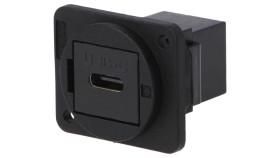 Łącznik Usb C - Usb C Ft Plastik 19X24mm Cp30201x