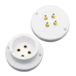 Podstawka lampowa bayonet 4 pin do 845 Teflon Gold