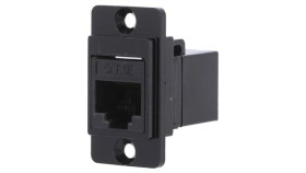 Łącznik Dualslim Rj45 8P8c Kat 5E Gniazdo Z Obu Stron Cp30720mb