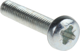 Śruby maszynowe M3 łeb z łbem walcowym soczewkowym Stalowe długość 16.0mm skok 0.50mm