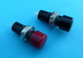 PRZEŁ.ON/OFF OKRĄGŁY 3A/250V RED/BLACK