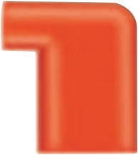 Insulating grommet for 6.3 mm, PVC, UL 94HB, purple, 01050005008