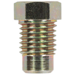 Sealey BN10125LM Brake Pipe Nut M10 x 1.25mm Long Male Pack of 25