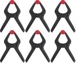 Toolcraft 1611469 Spring Clamp 35mm 3kg One-Handed Use Workshop Tool