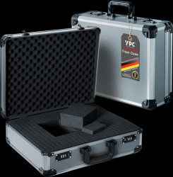 CS00021TICB TitanCase XL, Aktenkoffer, grau, 450x350x150 mm