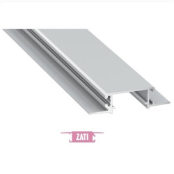 Profil LUMINES typ ZATI srebrny anod. 1m pt