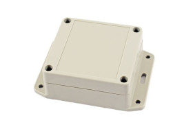 Obudowa ogólnego użytku ABS szerokość zew. 80 mm długość zew. 85 mm wys. zew. 40 mm Hammond IP65 Jasnoszary