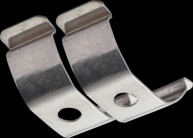 210200-07 Spring clamp, galvanised steel, 1 pair