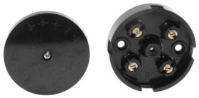 Puszka elektroinstalacyjna, IP 2X, kolor Czarny, RS PRO