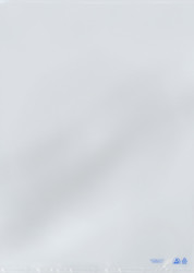 ESD brochure cover, DIN A4, two sides open, without hole punch, transparent, C-230 315