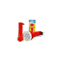 Latarka ręczna 7LED TS1120 ładow 230V z akum.czerwona TS-1120