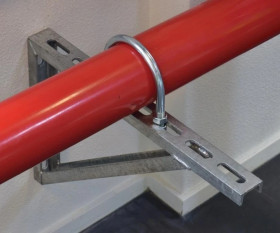 Obejma U”, stal, EG, 114 mm, 4, 100 DN, M10 599200