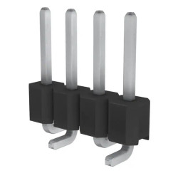 Złącze szpilkowe 4-pinowe raster: 2.54mm -rzędowe Molex Montaż powierzchniowy