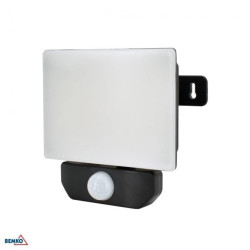 Naświetlacz LED LFX 20W 4000K 1800lm IP65 czarny CZ. PIR C65-LFX-020BL-4K-PIR